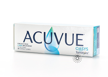 Acuvue Oasys with Transitions 25 Pack contact lenses