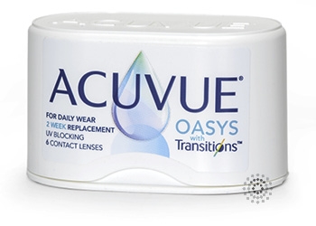 Acuvue Oasys with Transitions 6 Pack contact lenses