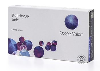 Biofinity Toric XR contact lenses