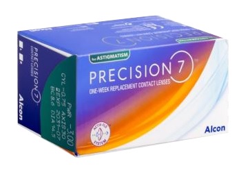 Precision 7 for Astigmatism 27 pack contact lenses