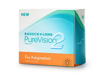 PureVision 2 for Astigmatism contact lenses